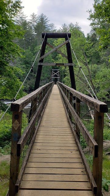 Toccoa River Swinging Bridge