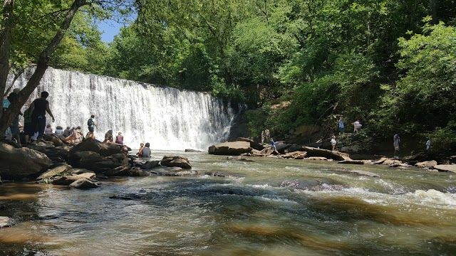 Vickery Creek Falls Roswell Mill