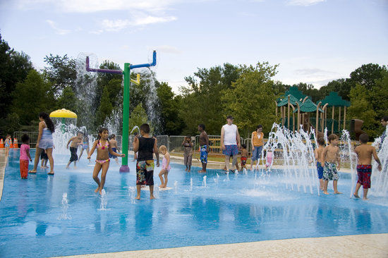 Sprayground at Riverside Park